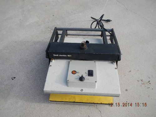 Seal dry mount press jumbo 160 t-shirt heat transfer photo press free ship for sale