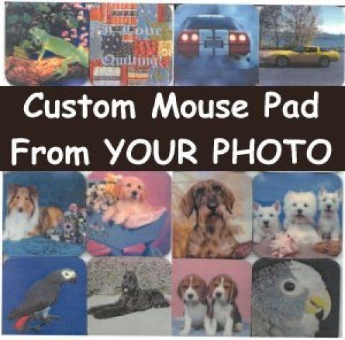 .CUSTOM Heavy Rubber Backed Mousepad using YOUR PHOTO #0000