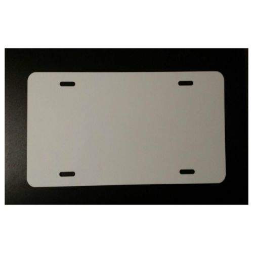 6&#034;x12&#034; blank white license plates for signs and plates for decal strickers for sale