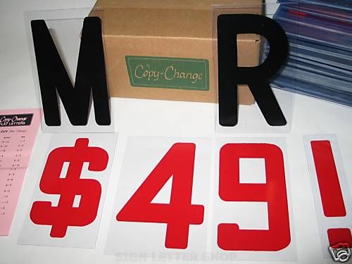 6 inch block sign letters 4 marquee readerboards 299 ct for sale