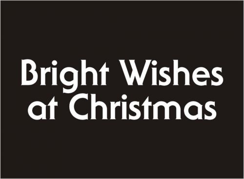 2X Bright Wishes Vinyl Sticker Decal Car Truck Bumper Laptop-601 A