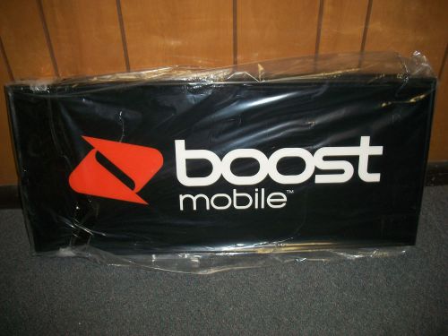 Boost Mobile Retail Store Lighted Sign