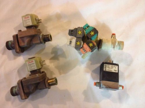 Wascomat water valves lot of 4 used valves. all worked for sale