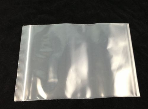 20PCS Clear Resealable Ziplock 21x14cm Zip Lock Seal Plastic Bags #22593