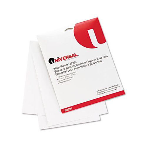 Universal® Inkjet Printer Labels, 750/Pack Set of 4