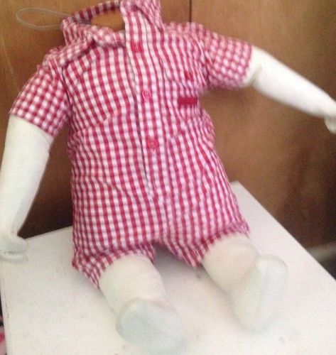 Child Mannequin Form Bendable Clothes Display Flexible Kid 3 M-12m Fabric Hang
