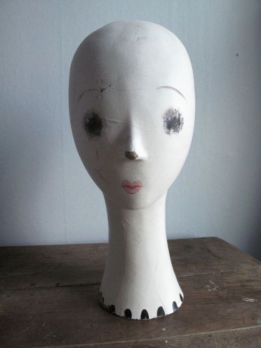 Vintage 1960s Mannequin Head  - Hat Stand
