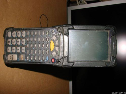 Used Motorola Symbol Rugged MC9090 G  Laser Barcode Collector W/ Battery W/O Acc