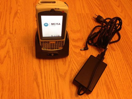 Symbol Motorola MC75A0-H10SWQQA903 MC75A Wireless Laser Barcode Scanner ***READ