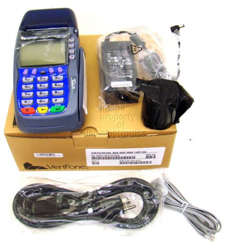 NEW Complete Verifone VX570/05700 NAA 8MF/4MS Credit Card Machine 10-Base-T USB