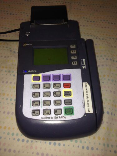 Omni 3200 Veriphone Credit Card Machine