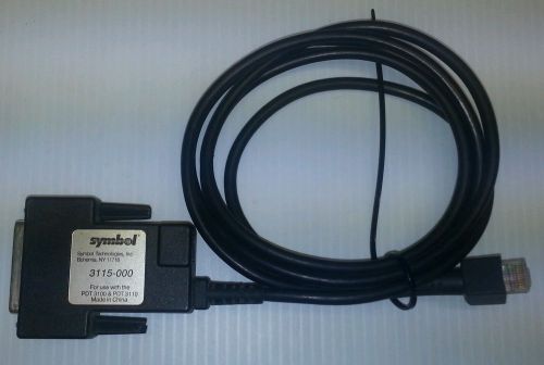 Symbol 3115-000  pdt3100 pdt3110 download charging cable