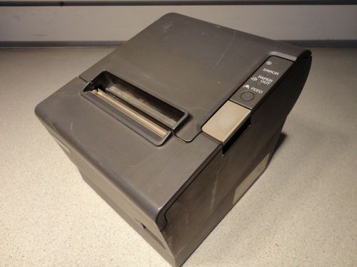 Epson m129h tm-t88iv receipt printer pos tested working black for sale