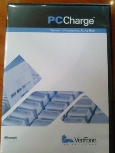 Verifone pc charge version 5.10.1 - new! no previous user! for sale