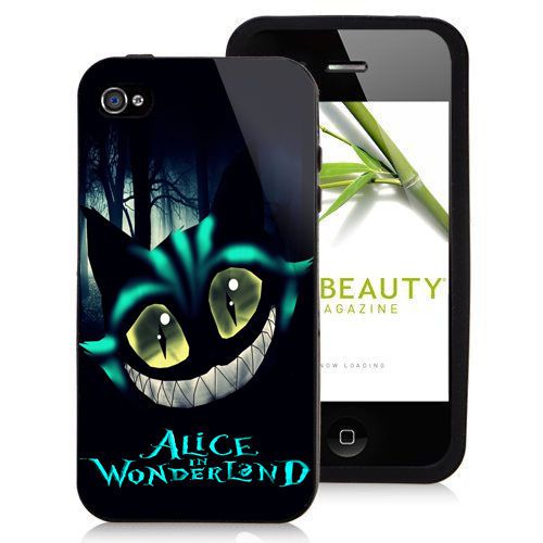 Alice Wonderland Cat Logo iPhone 5c 5s 5 4 4s 6 6plus case