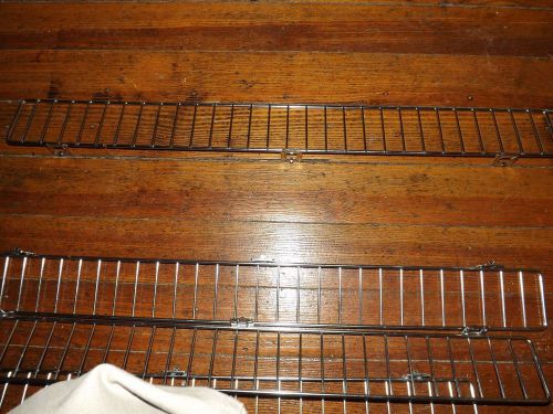 Gondola Shelf Wire Fencing front rail  3&#034; H x  48&#034; L (19 ) in box