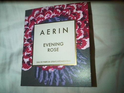 AERIN EVENING ROSE Eau De Parfum NEW SAMPLE SPRAY travel size 2ml/.07oz +GIFT