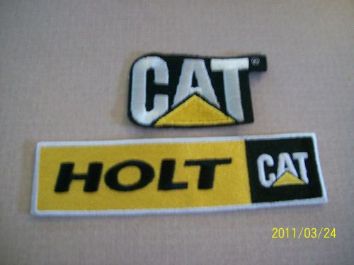 HOLT CATERPILLAR EMBROIDERED PATCH LOT TRUCK FARMING TRACTOR