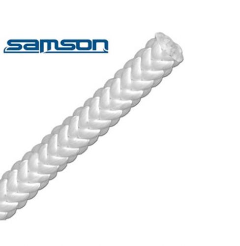 True WhiteTree Climbing Rope by Samson,Rated 7300 Lb,12 Strand,Firm 1/2&#034;x 120&#039;