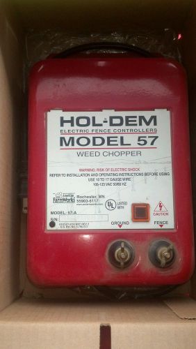 HOL-DEM electric fence model 57 farm works  IN PERFECT WORKING CONDITION
