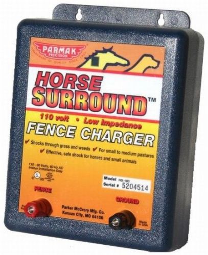 Parker mccrory mfg company HS-100 110-120 Volt Horse Surround Electric Fencer
