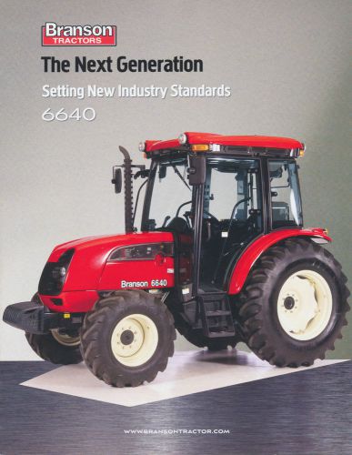 BRANSON 6640 TRACTOR BROCHURE