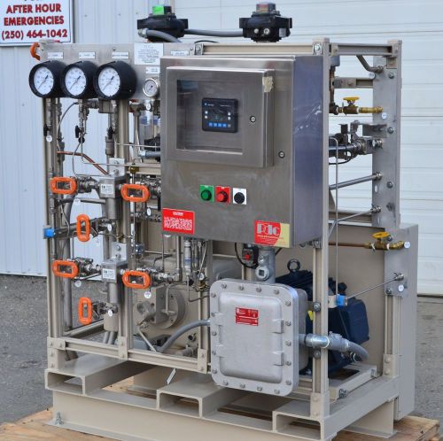New surplus 30 hp diaphragm  gas compressor package for sale