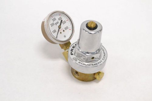 Precise equipment company 0-600psi gauge 1/4 in pneumatic regulator b282219 for sale