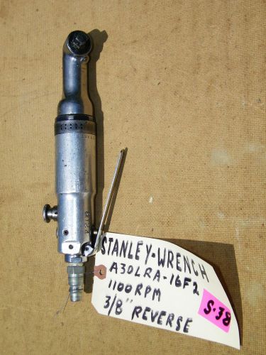 Stanley -pneumatic nutrunner- a30lra-16f2, 1100 rpm, 3/8&#034;, reverse for sale