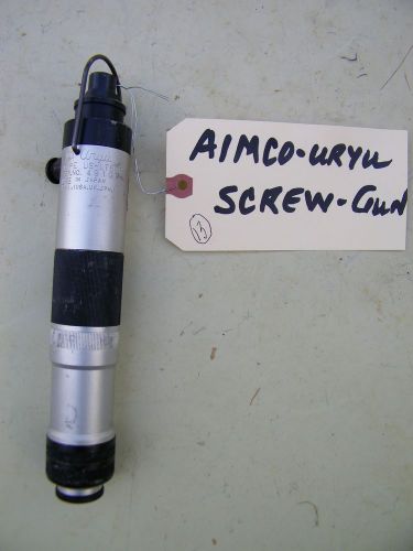 AIMCO-URYU -PNEU INLINE-PUSH TO START-SCREW GUN-US-LT50B-05 REVERSE -TORQ.ADJ.