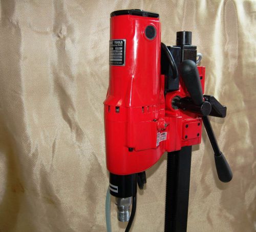 10&#034; z-1 core drill 2 speed w/ stand concrete coring by bluerock ® tools z110&#034; for sale
