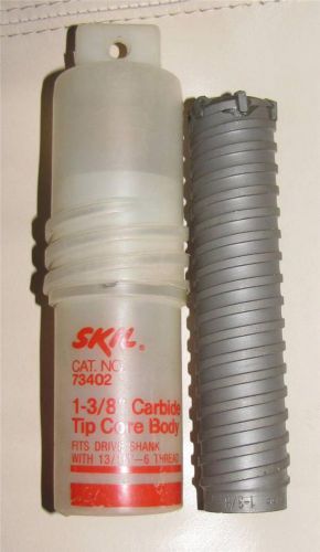 Skil carbide tip core body 1-3/8&#034;  hammer drill bit new for sale