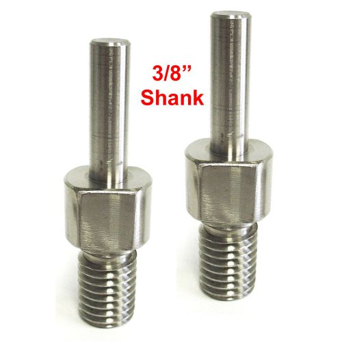 2PK Core Bit Adapter Convert 5/8”-11 Arbor to 3/8” Shank for electric Drill