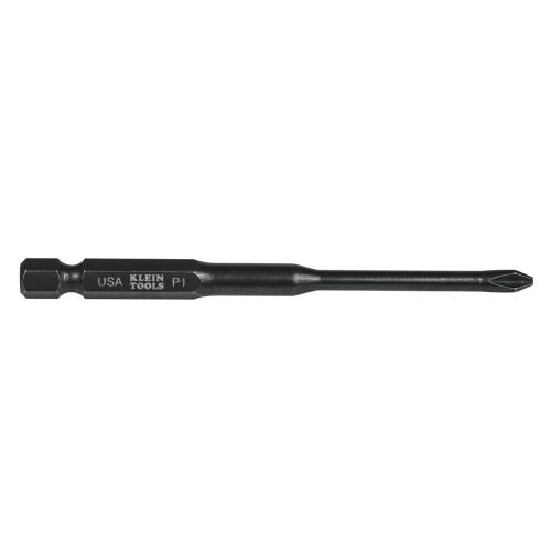 Klein Tools PH1355 - #1 Phillips Power Drivers - 3-1/2&#039;&#039; (89 mm) Bit (5/pack)