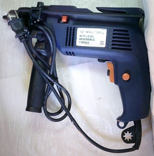1/2&#034; impact drill / 120 volt / 600 watt / 2200/2800 rpm / two speed / reversible for sale