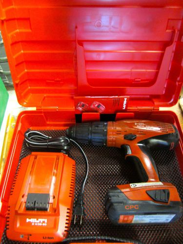 HILTI SFH 18-A CORDLESS HAMMER DRILL, PREOWNED, IN GOOD CONDITION, FAST SHIPPING