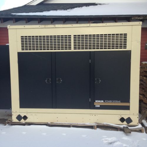 Kohler 150kw 3 phase generator 150reozjb, diesel, stationary for sale