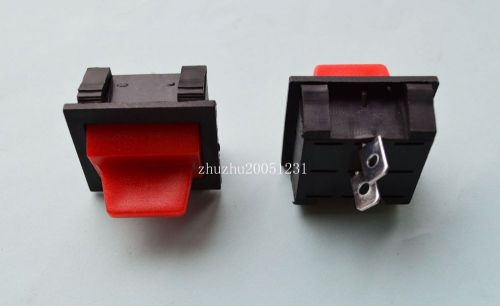 2pcs 2Pin Red Button 2-6.5KW 4 Light Lamp On-Off DPST Rocker Switch  Brand new