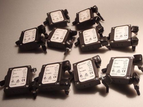 Lot (10) baishibao bsb 20 amp generator breaker bsb1-1p-20-c /25 trip amps for sale