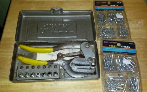 Riveting punch No.5 Jr. With 200 rivets