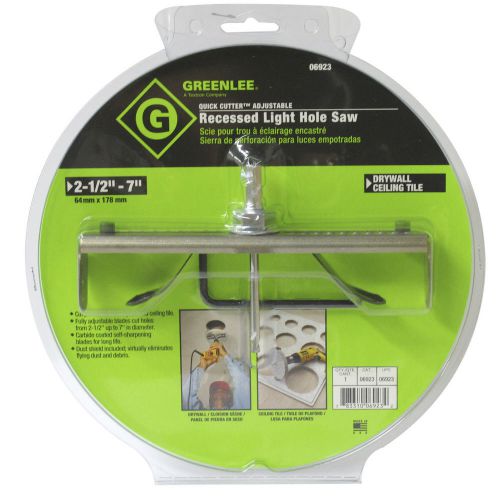 Greenlee recessed light hole saw 06923 for sale
