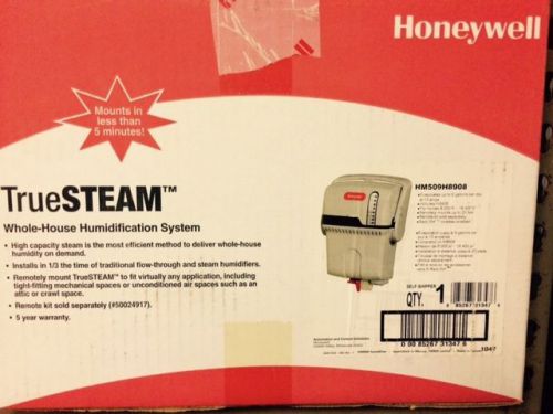 Honeywell Whole House TrueSteam Humidification System, 9 Gal, HM509H8908
