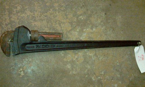 36&#034; ridgid pipe wrench for sale