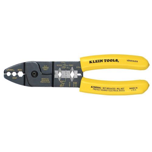 Klein tools coaxial cable hand tools stripper wire cutter hex crimper connector for sale