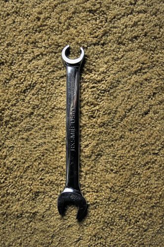 Snap-on Wrench, Metric, Flare nut/open end 18mm 6 point RXSM18