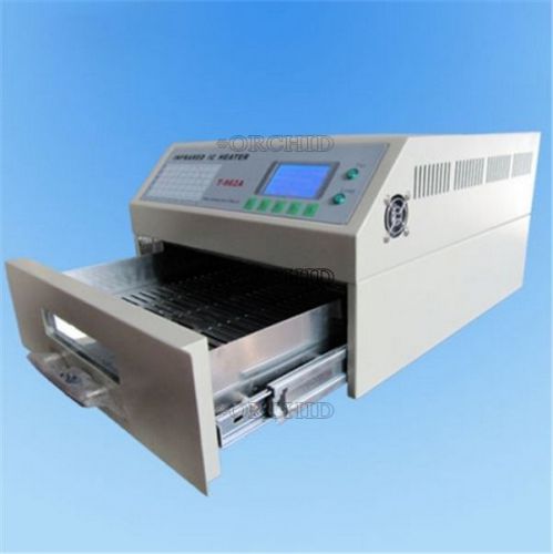 T-962A INFRARED IC HEATER REFLOW SOLDER OVEN MACHINE 1500 W 300 X 320 MM