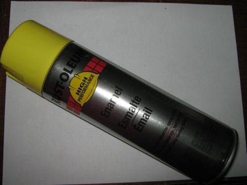 1 pc Rust-oleum High Performance Enamel, Safety Yellow, 15 oz., New