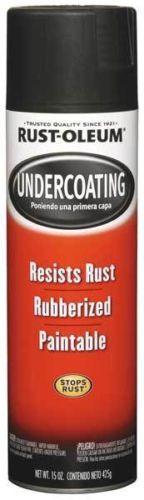 RUST-OLEUM 248657 Rubberized Undercoating, Black, 15 oz(LOWEST EBAY PRICE)