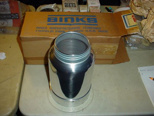 binks paint spray gun cup tank canister bottle part no. BN804 80-4 NOS