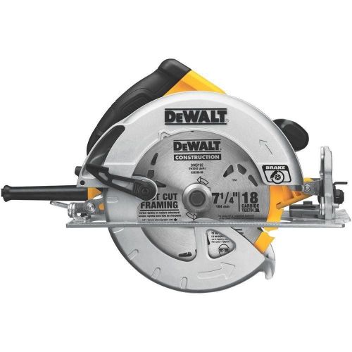 New dewalt dwe575sb 7-1/4&#039;&#039; circular saw with electric brake 3 year warranty!!! for sale